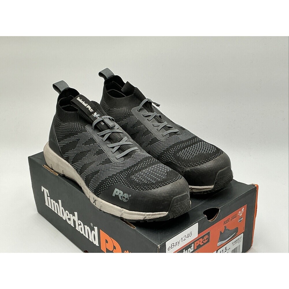 Timberland PRO Radius TB1A2CCS001 Men's 11.5 Black Comp Toe Work Shoes Ebay1246